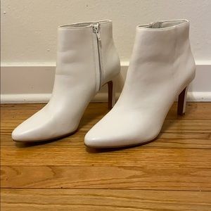 White Ankle Boots